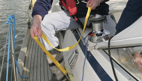 how to install jack lines on a sailboat