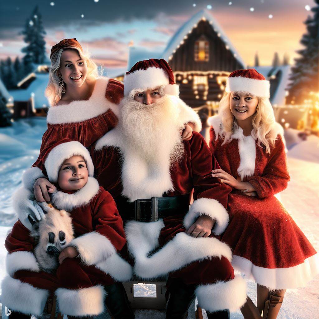 Lapland family ski holiday at Christmas 